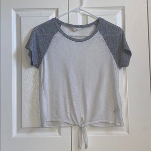 Aeropostale tied crop top